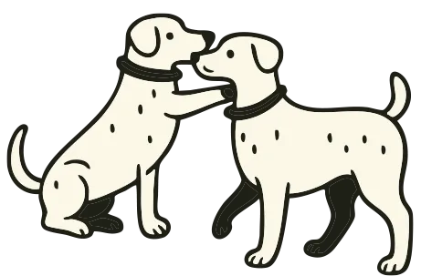 Illustration of a dog.