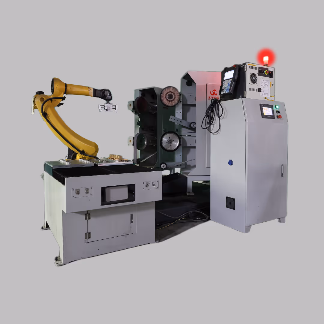 Automated Robotic Polishing Buffing Machine System 4a