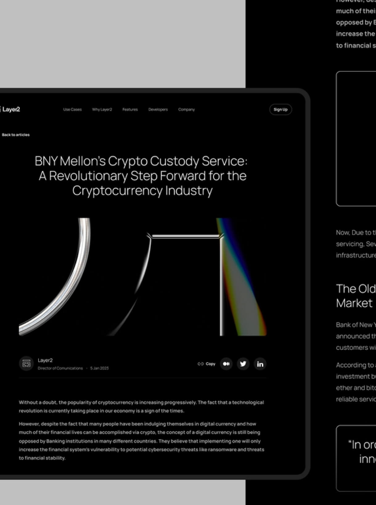 Crypto Service Website