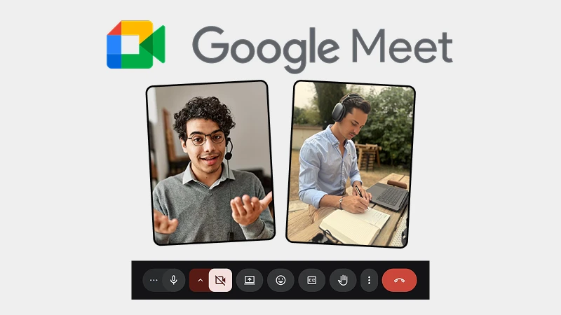 Rendez vous entre 2 personnes sur google meet 