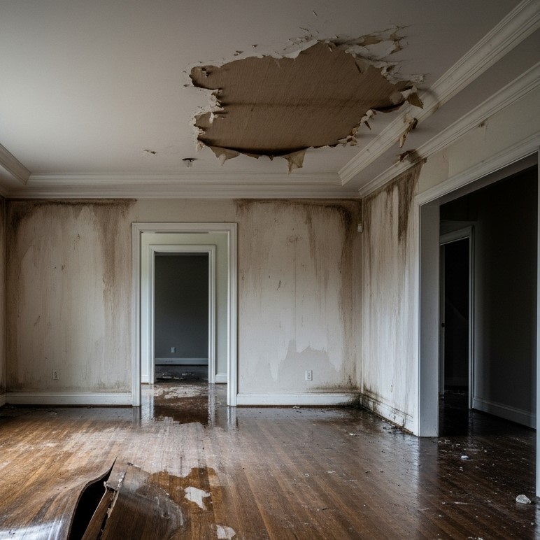 image of safety hazard identification (for a home inspector)