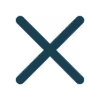 a cross-out symbol that looks like a letter "x"