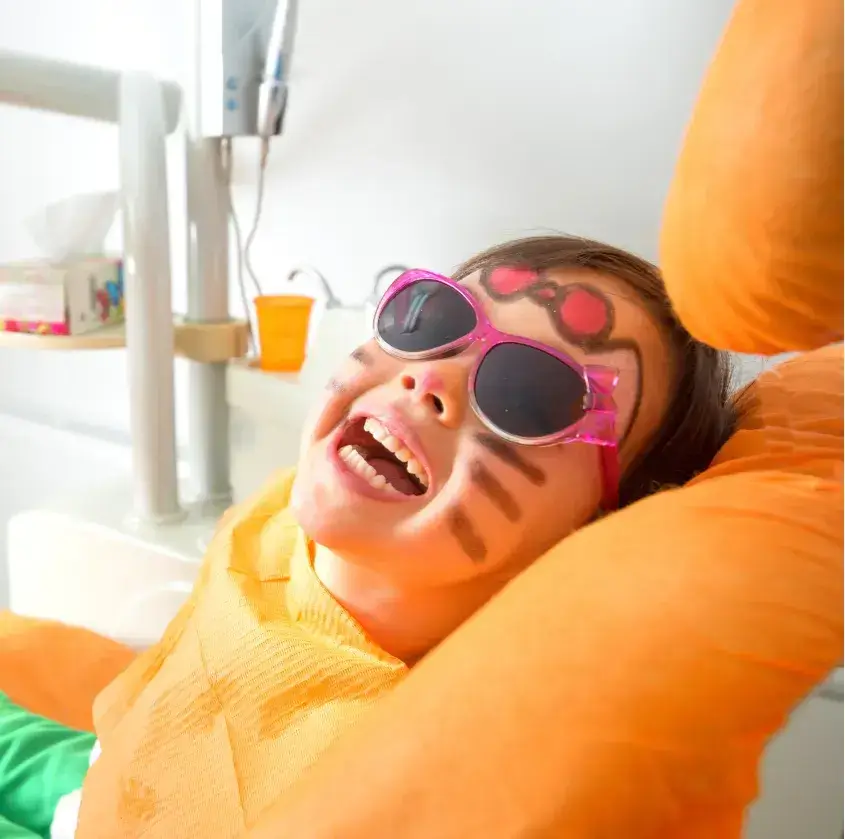 root canals kids smiling