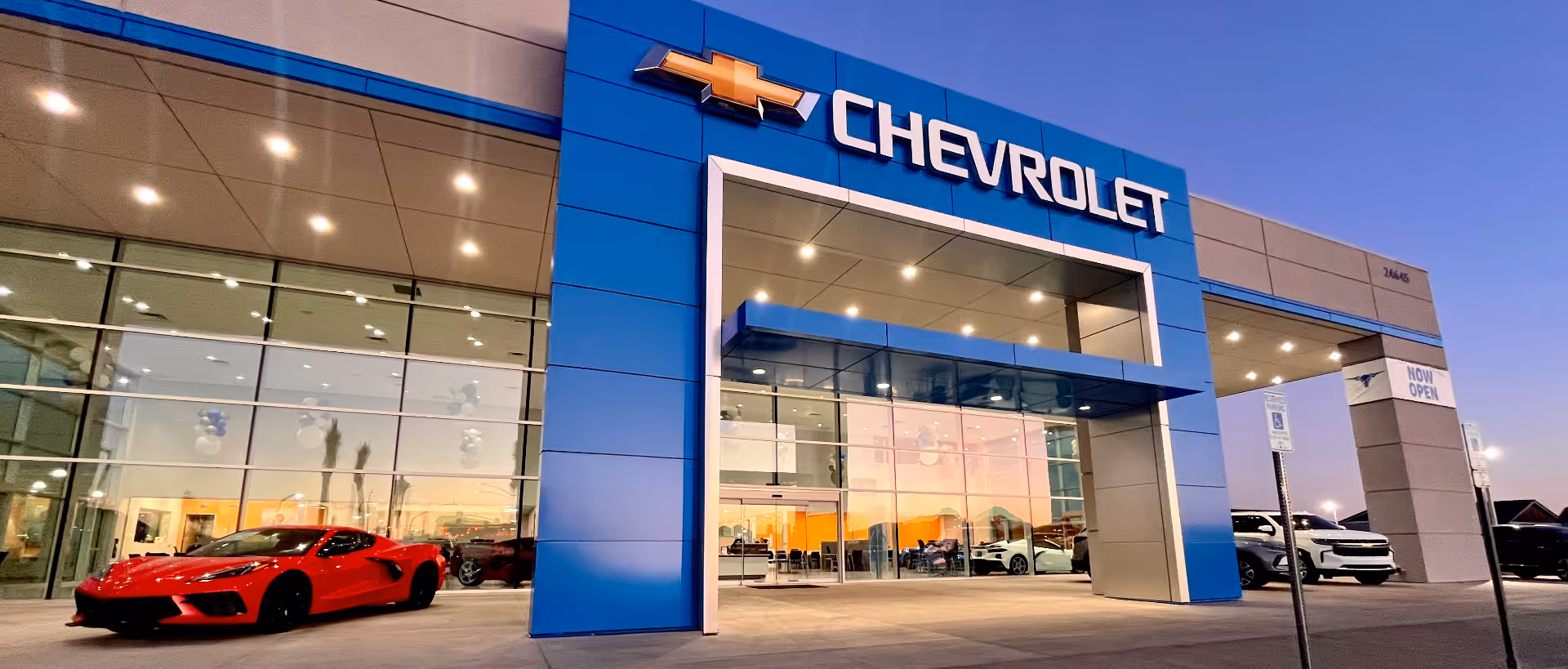 Earnhardt Chevrolet dealership, front view