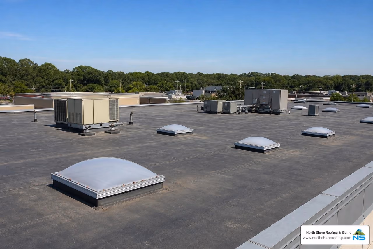 Find trusted commercial flat roofing companies in Long Island and Queens for expert installation, repairs, and long-lasting flat roof solutions.