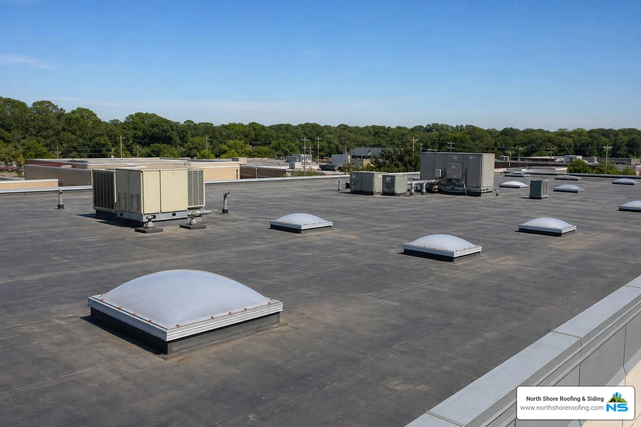 Find trusted commercial flat roofing companies in Long Island and Queens for expert installation, repairs, and long-lasting flat roof solutions.