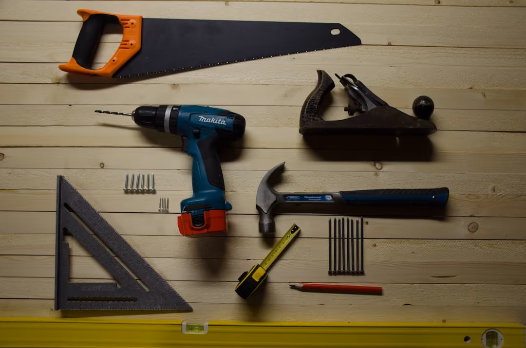 vinyl siding tools and j-channel pieces