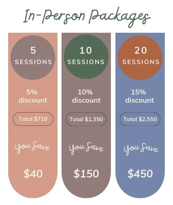Colors of Austin Package Graphic In-Person Packages