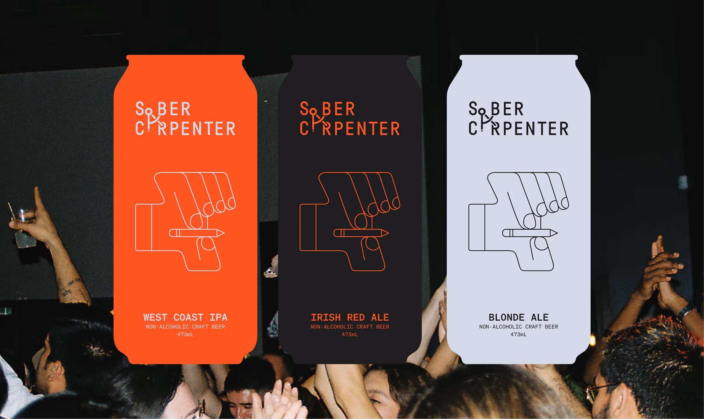 Flat Sober Carpenter cans.