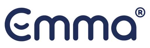 Logo Emma avec un design simple et moderne.