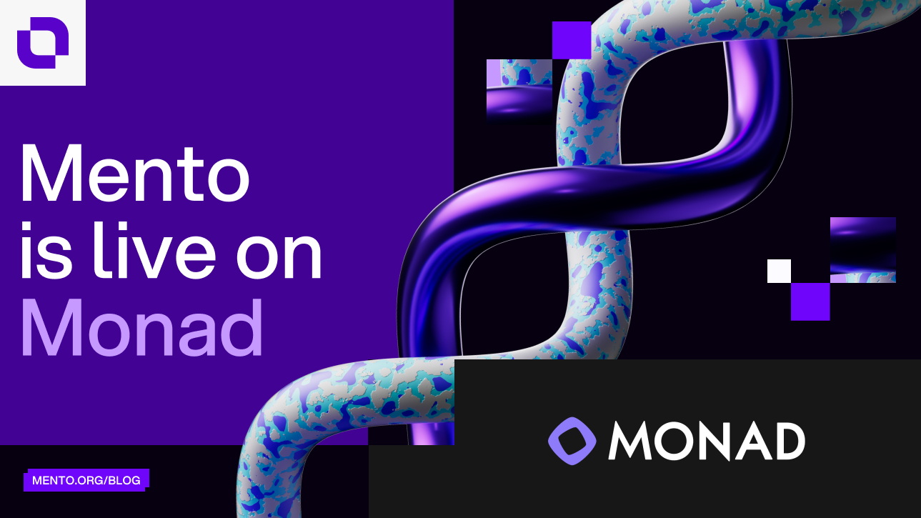 Mento Launches on Monad, Bringing FX Markets to a High-Performance L1