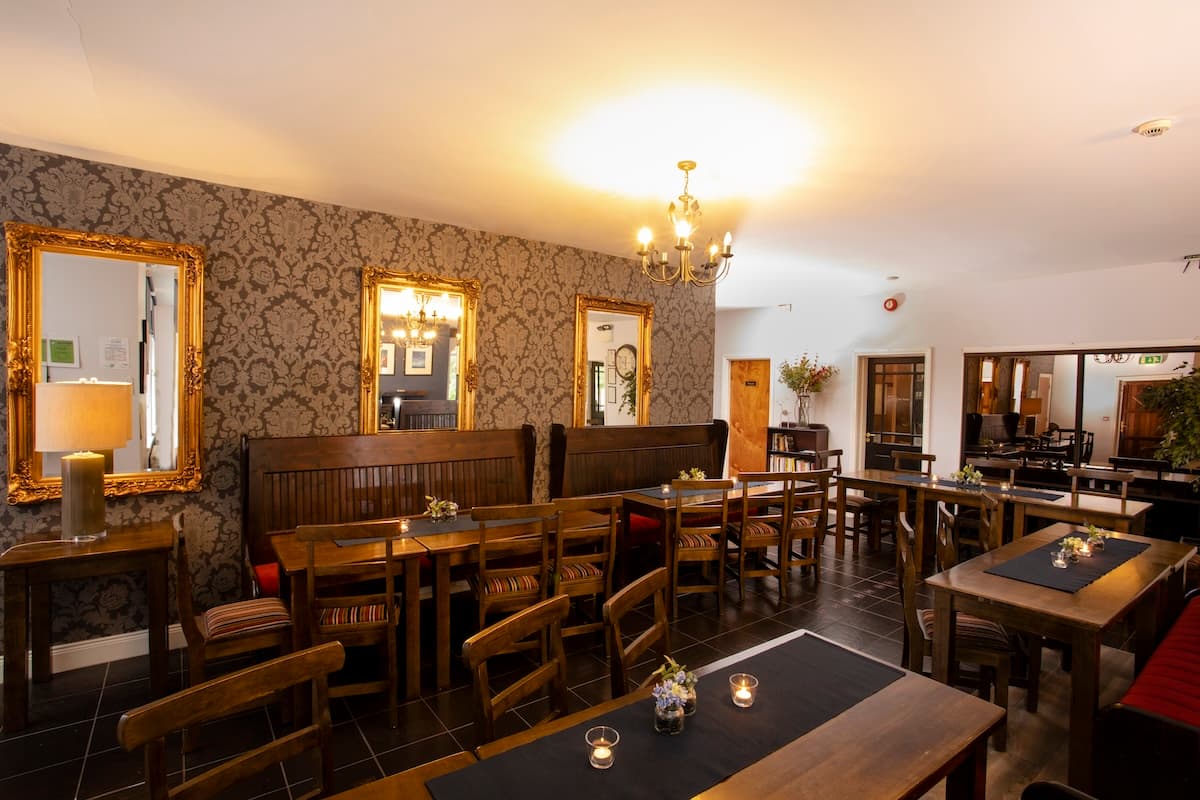 Welcome area and reception at Donegal Manor