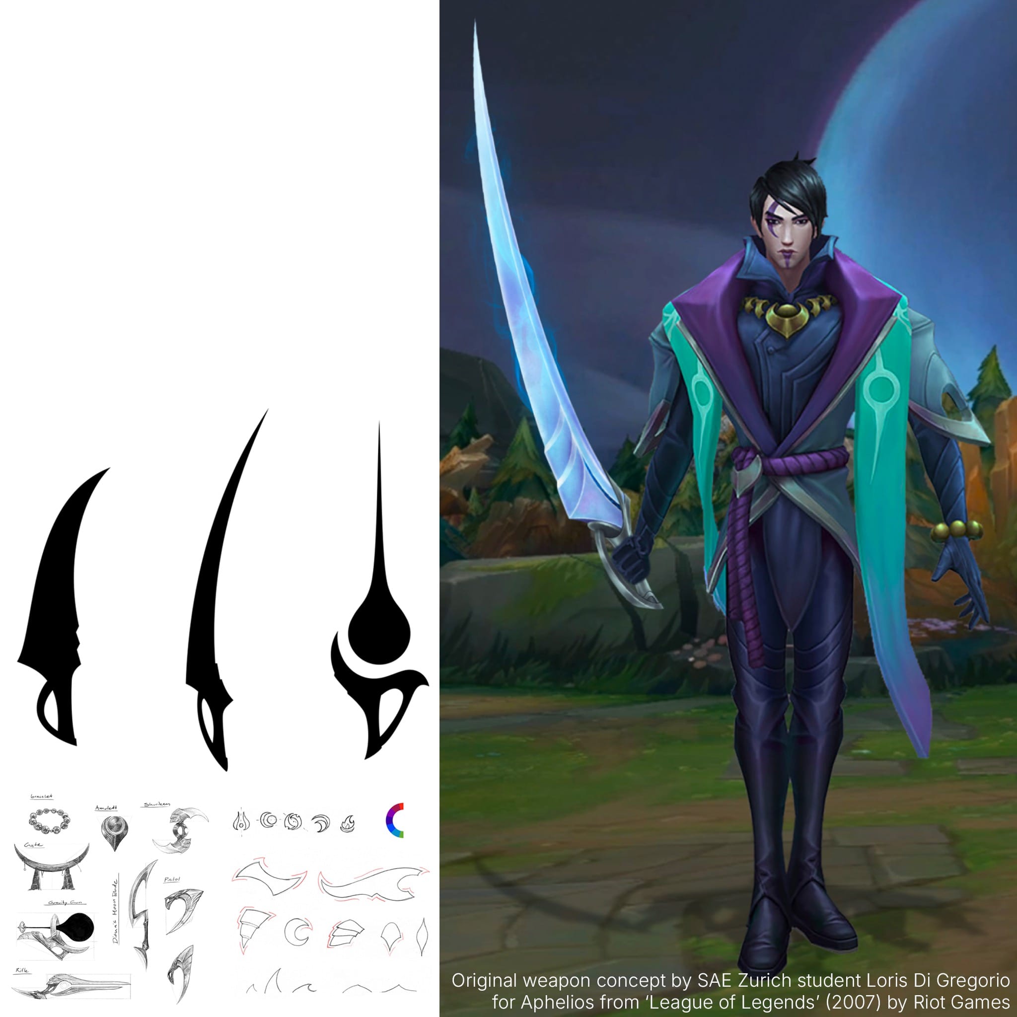League of Legends Student Conceprt Art