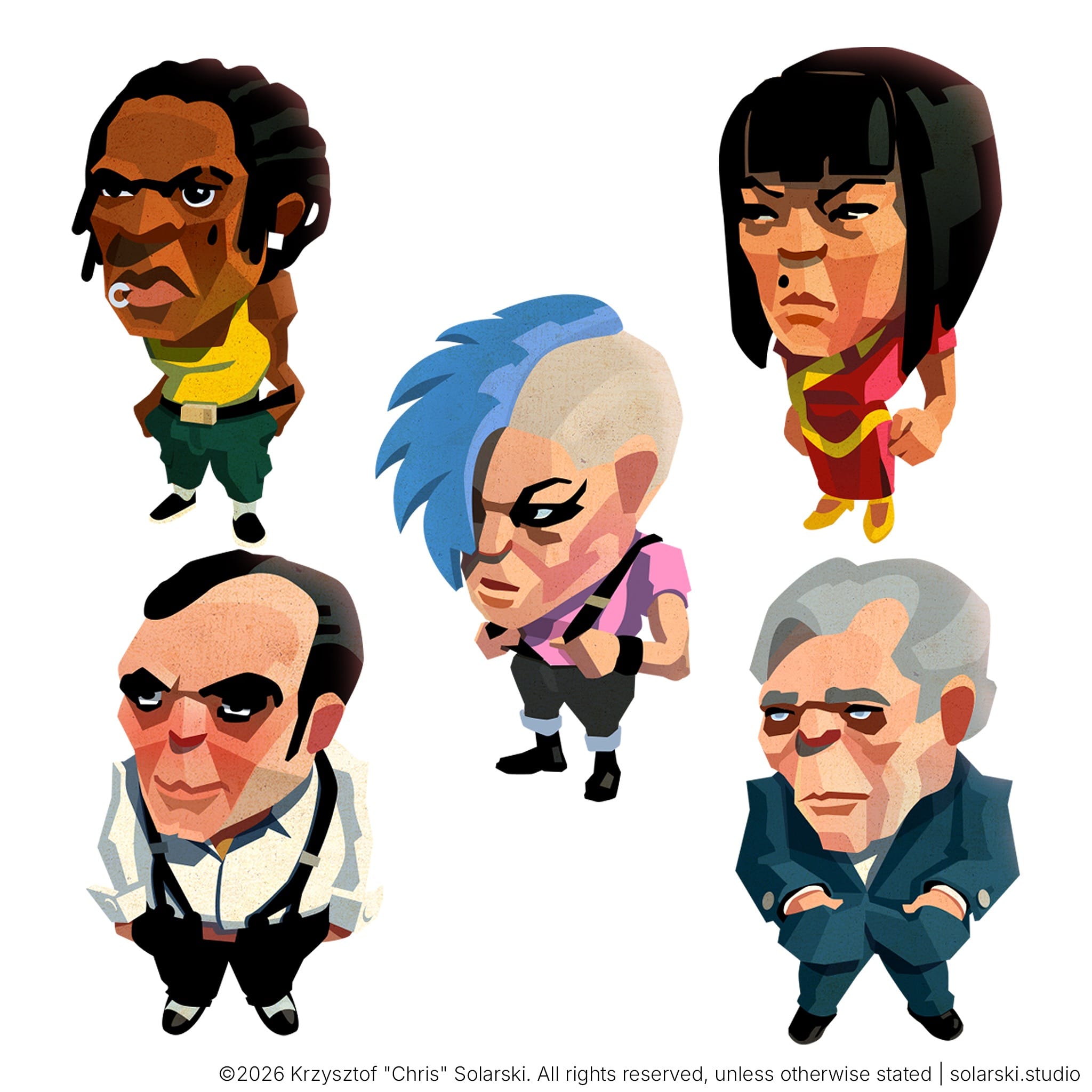 Faction Game Characters