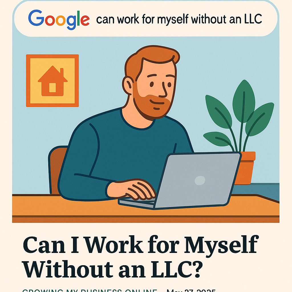 Can I Work for Myself Without an LLC?