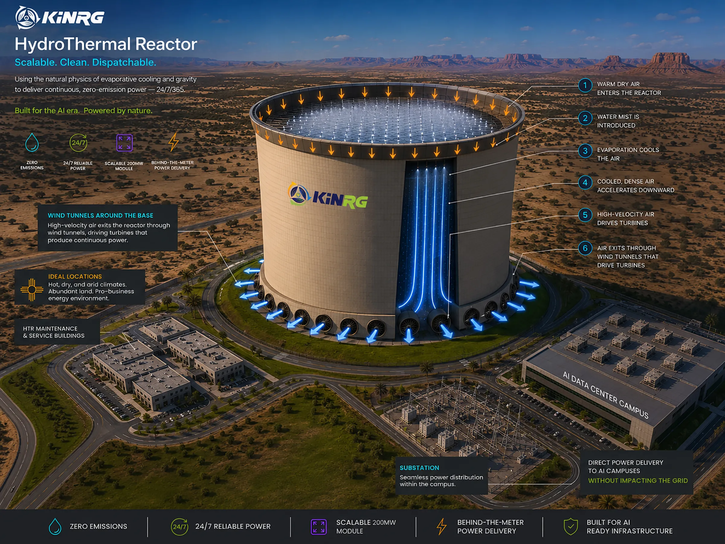 KiNRG data center HTR campus