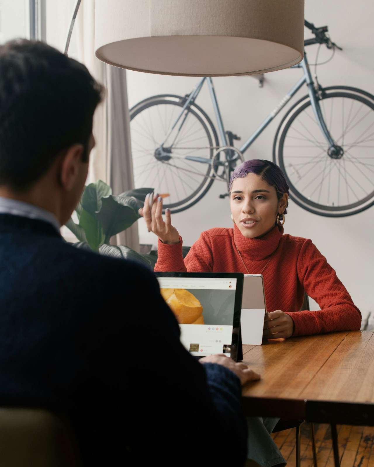 Remote workers focused on their work in a calm and inspiring Wayo partner location