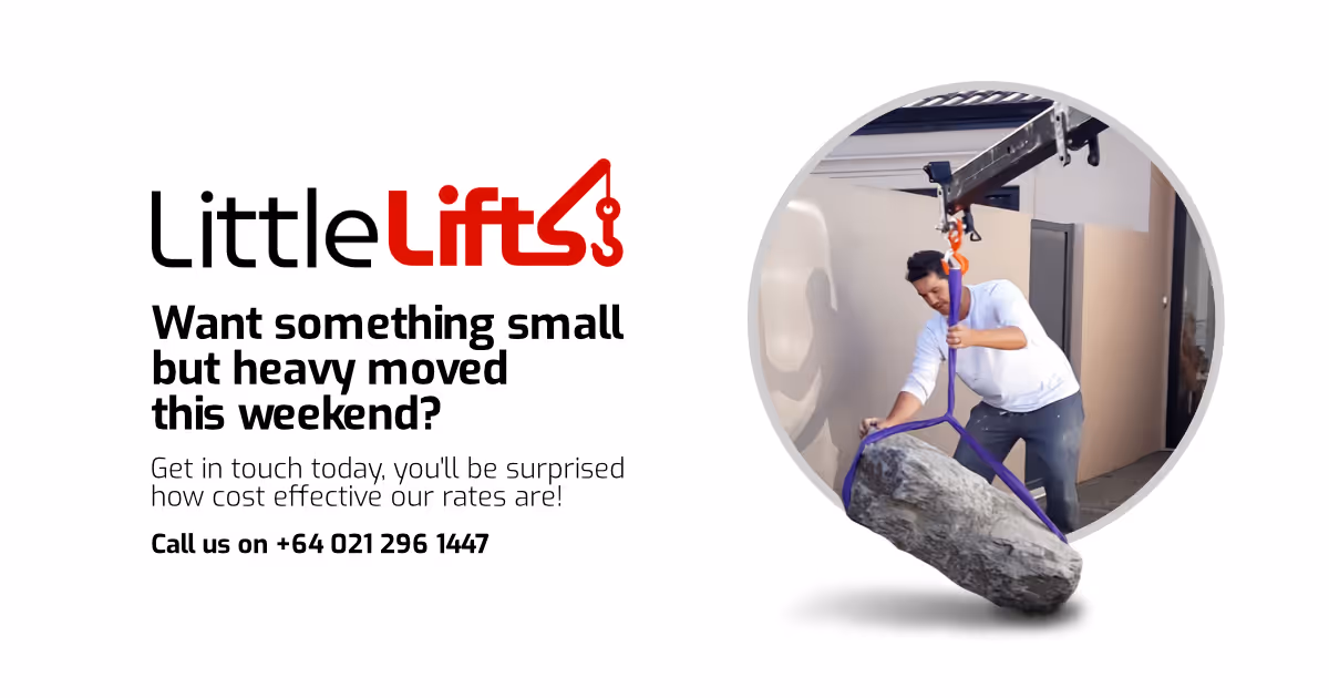 Flyer for little lifts. 