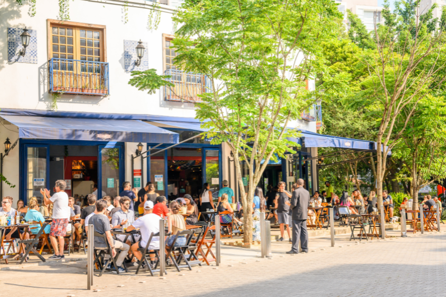 Fachada restaurante Boa praça