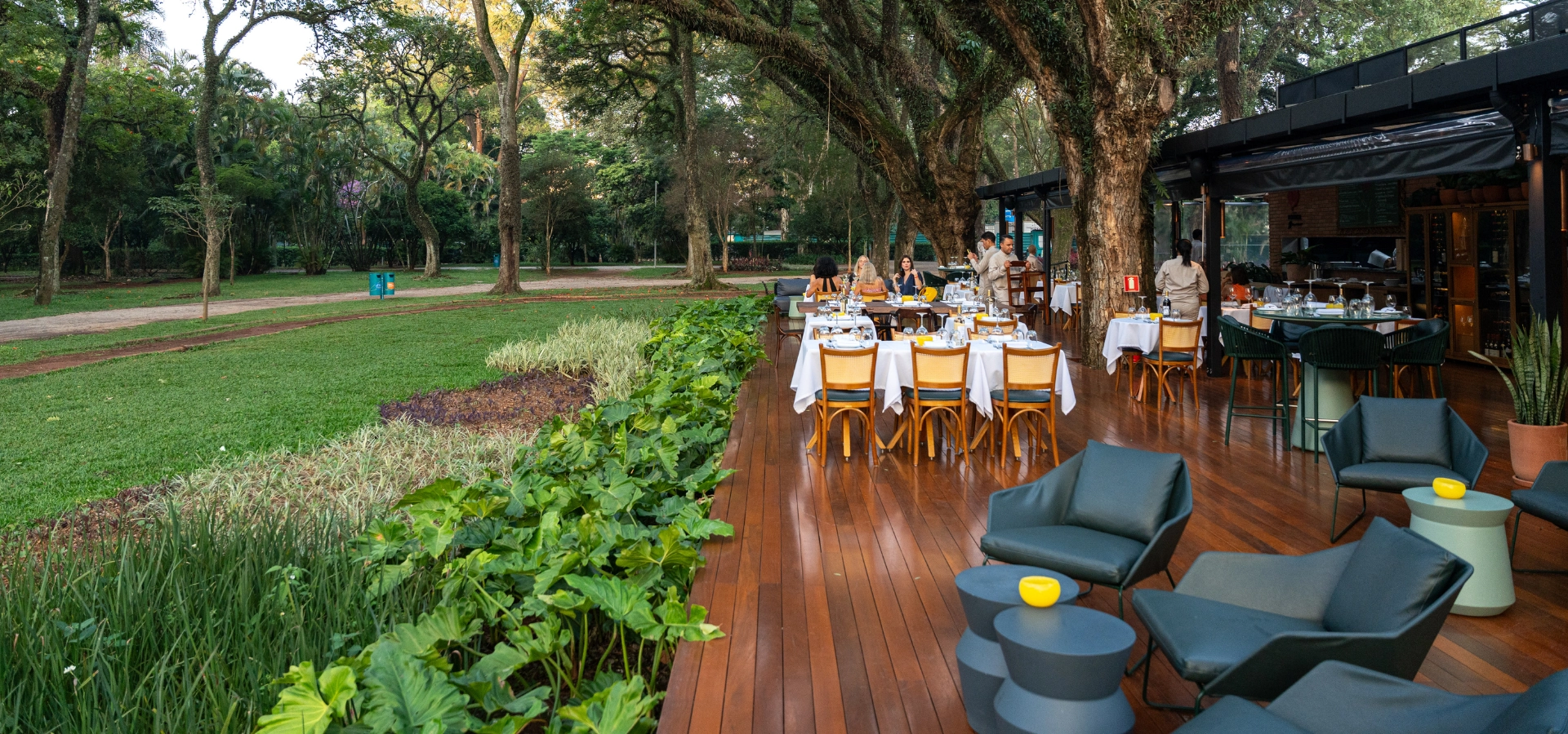 Desconecte-se: cinco lugares que oferecem, além de comida e bebida, um espaço para relaxar