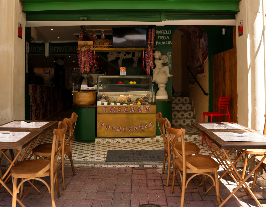 Toscana Focacceria Entrada