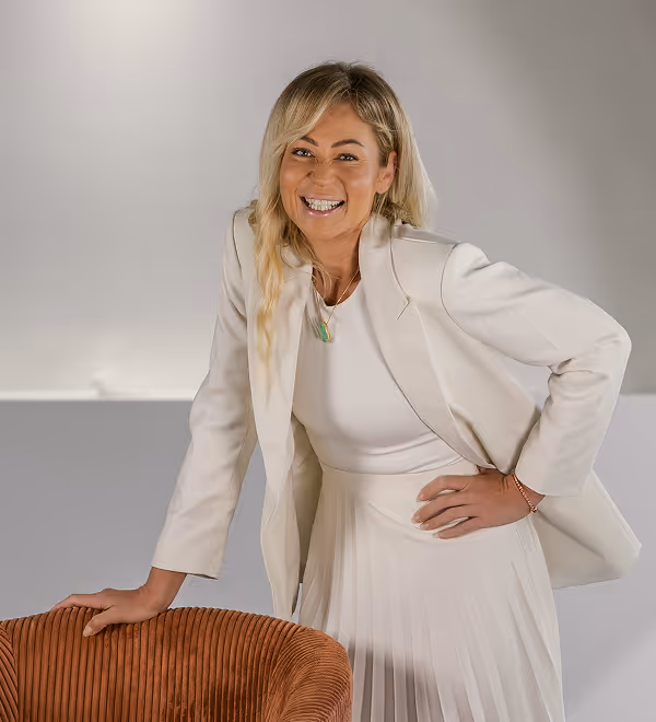 Charlene laughing