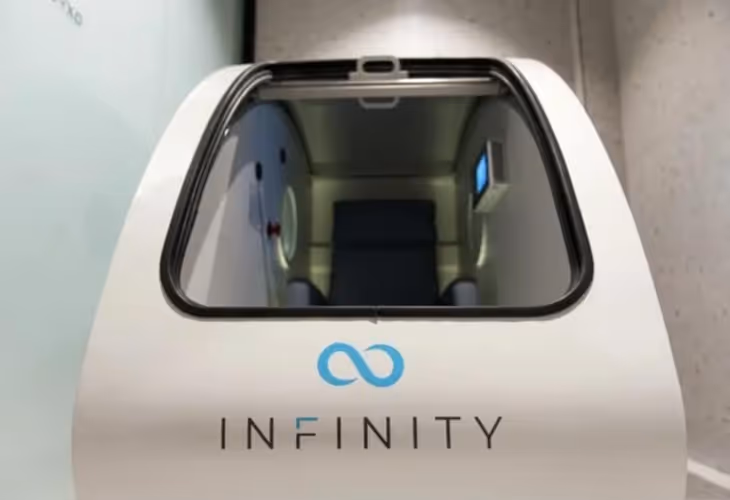 Oxygen Therapy machine close up