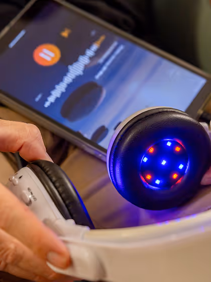 Brain Tap headphones and app