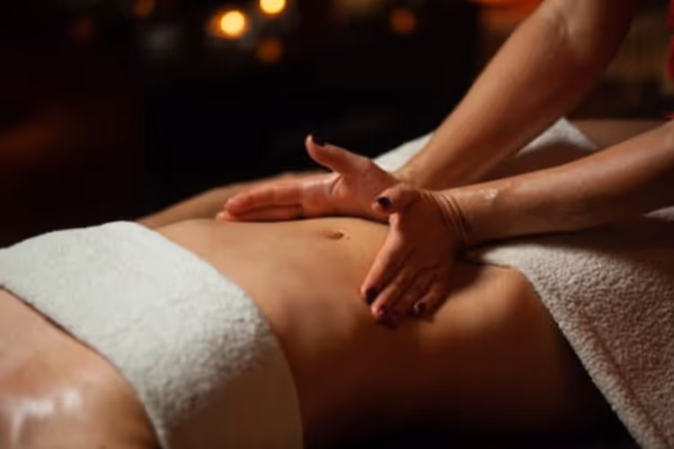 Abdominal massage therapy