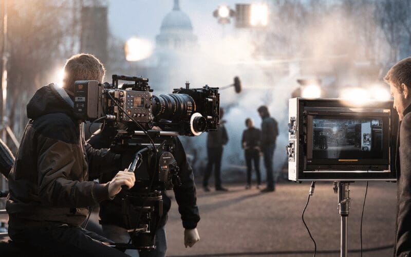 Stages of film production diagram