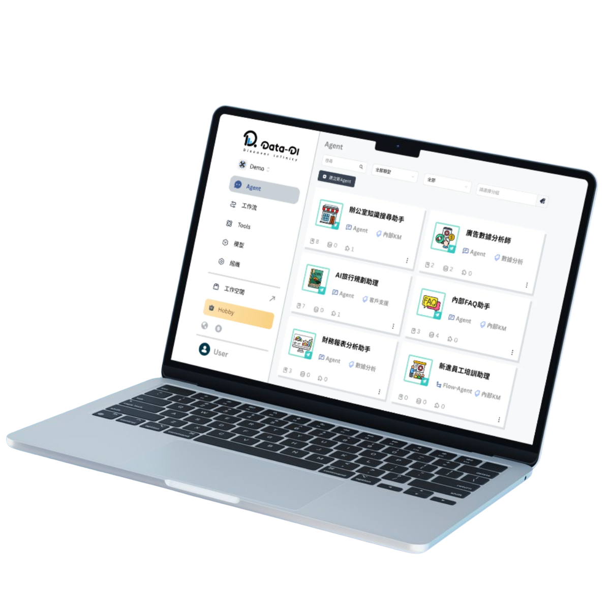 AltaBots.ai 後台介面