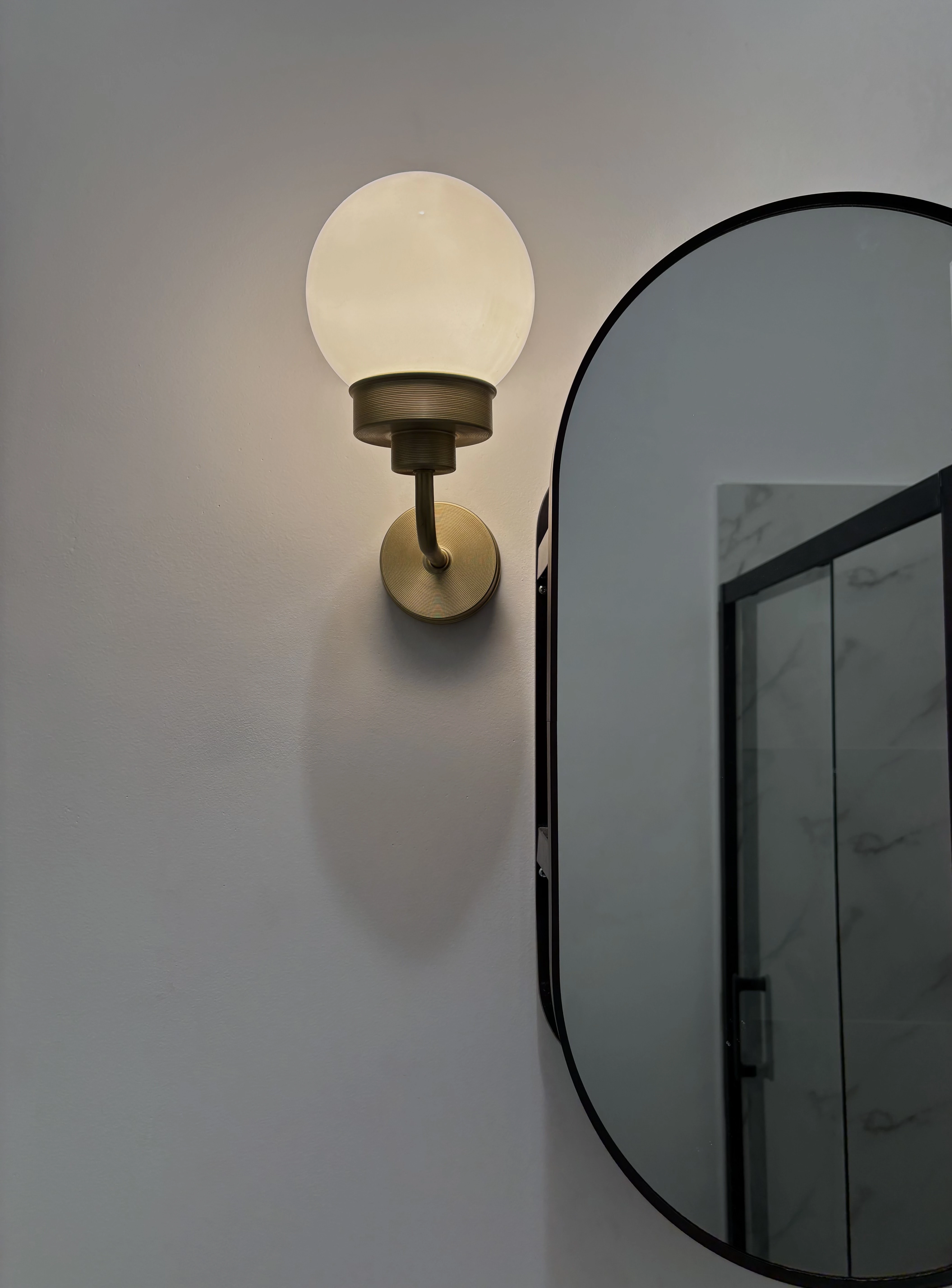 Ampoule et miroir design