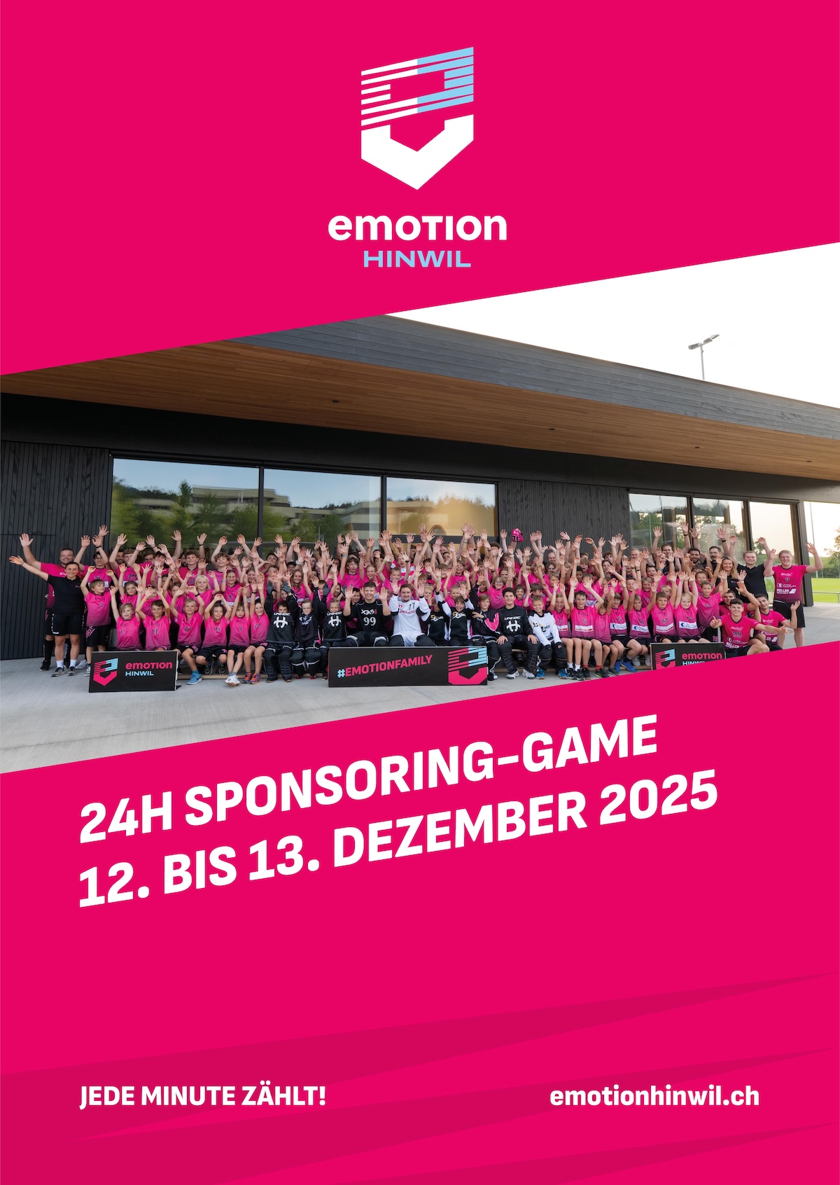 Flyer 24h Game Vorderseite