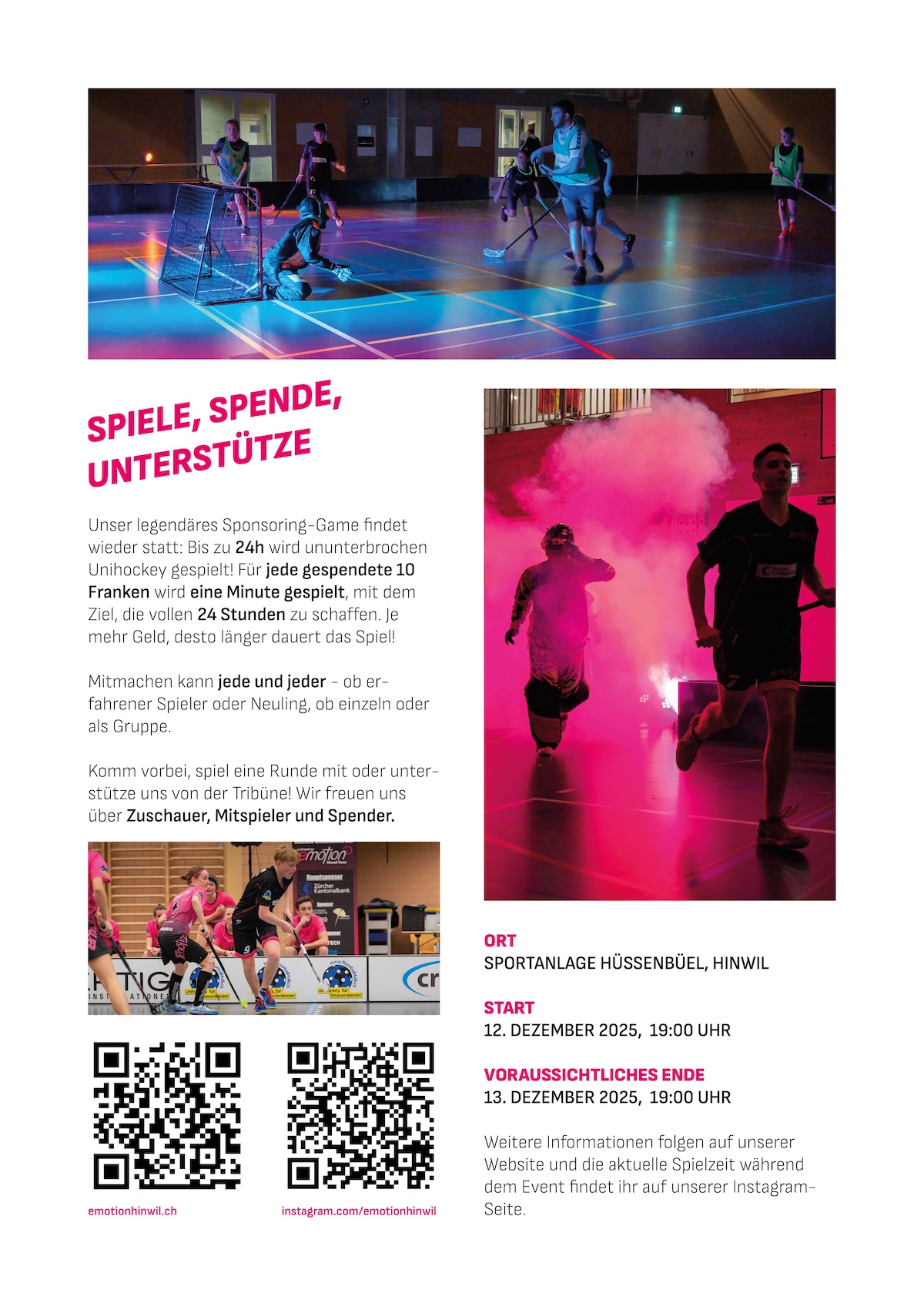 Flyer 24h Game Rückseite