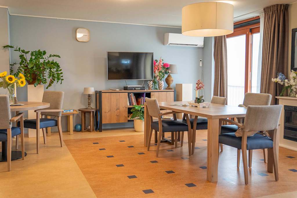 Woonzorglocatie Lemmenskamp sfeerimpressie huiskamer