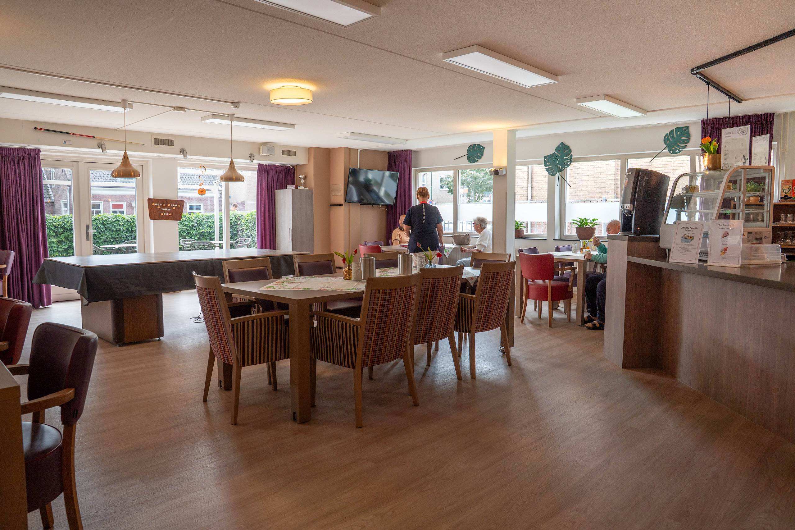 Woonzorglocatie Eekhof sfeerbeeld restaurant