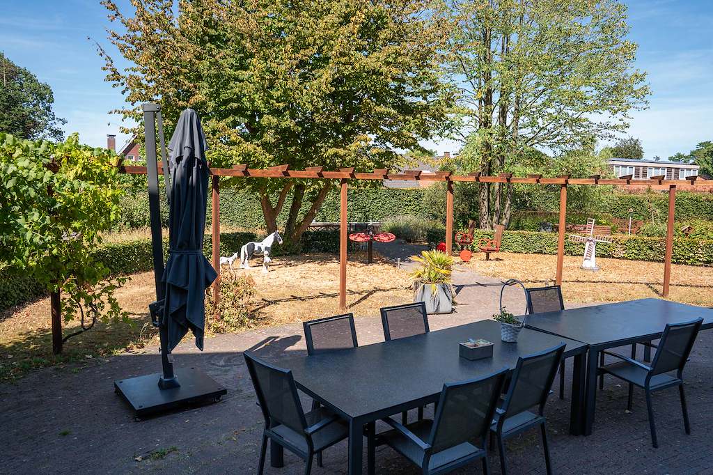 Woonzorglocatie Sint Janshof sfeerbeeld binnentuin