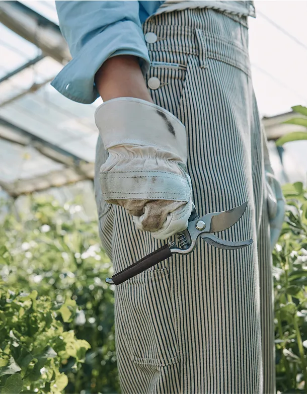 Gloves and a pair of trousers