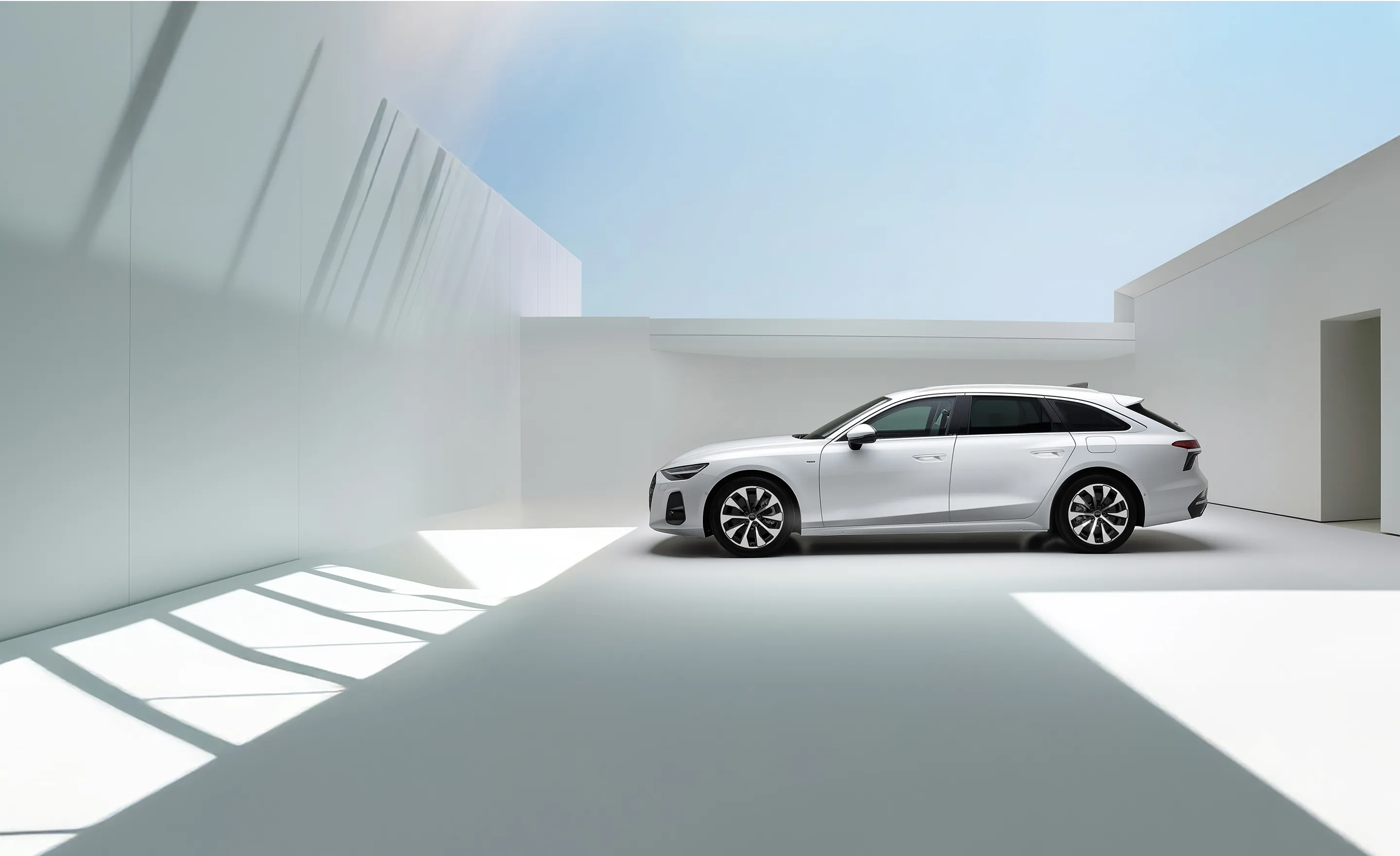 AI generated image of an Audi A6 Avant TFSI