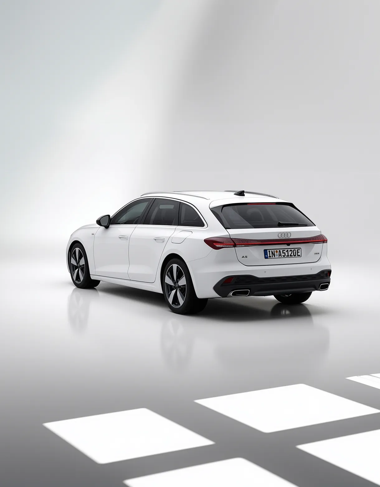 AI generated image of the back of an Audi A5 Avant TFSI