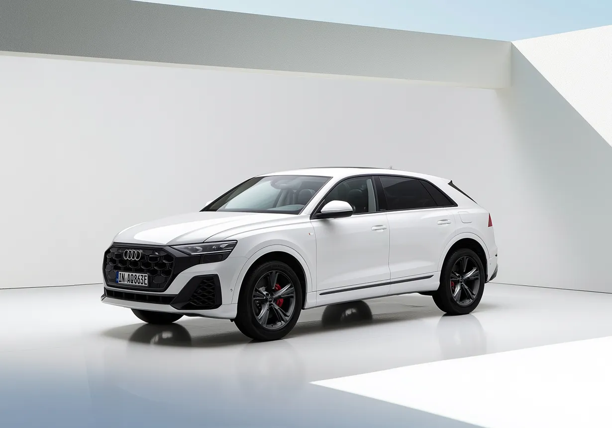 AI generated image of an Audi Q8 SUV TFSI