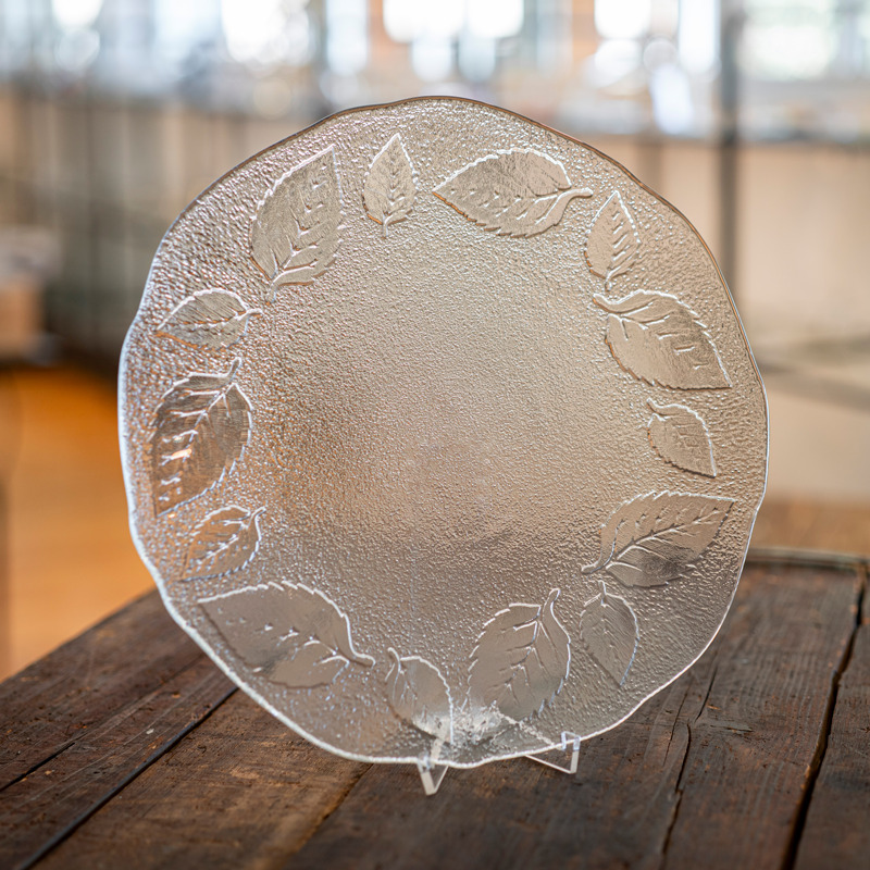 Teller Birkenblätter