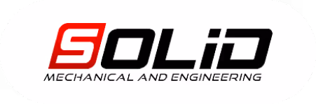 SOLiD logo in bold red and black text with the tagline "Mechanical and Engineering" on a white background.