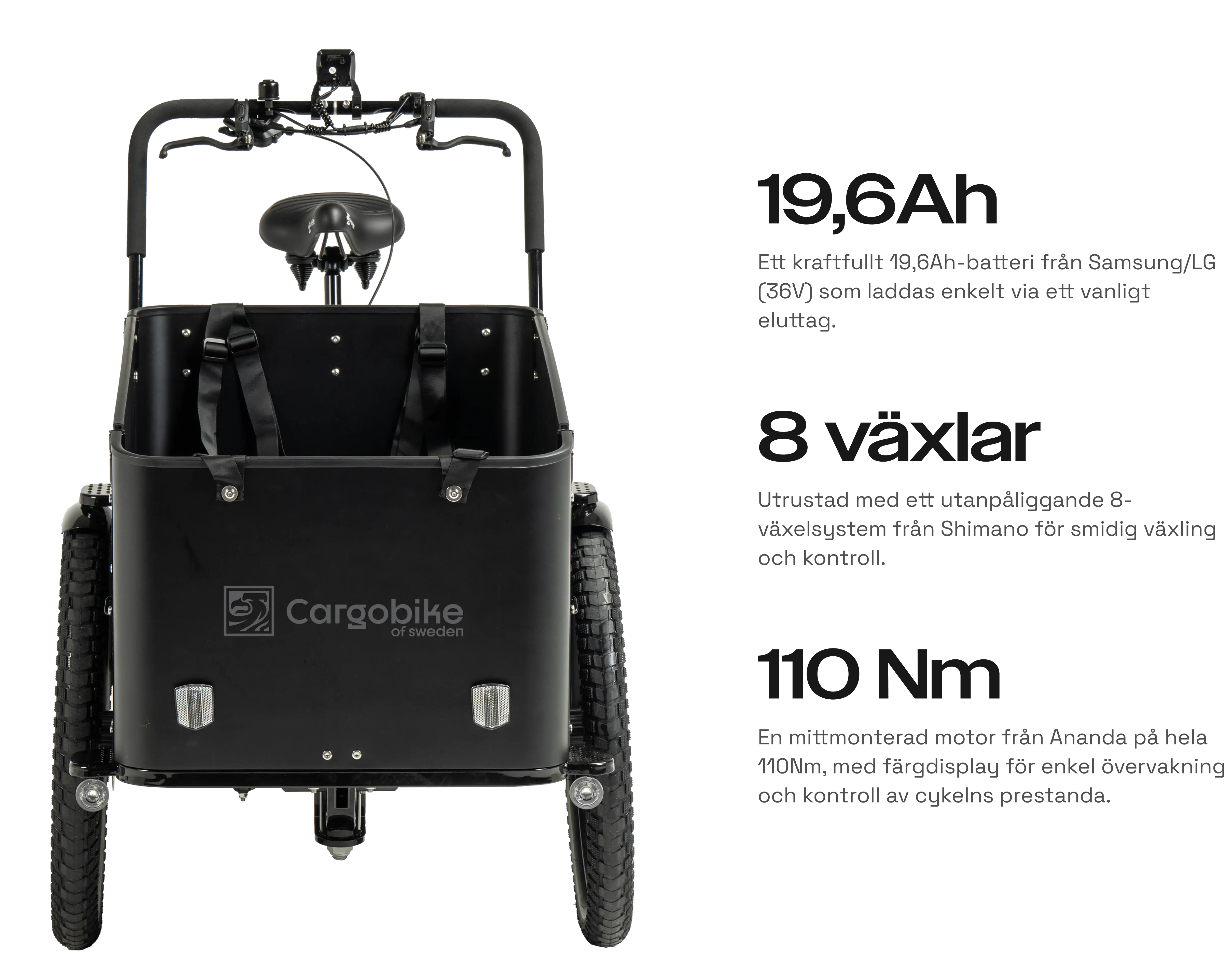 cargobike and info about bike