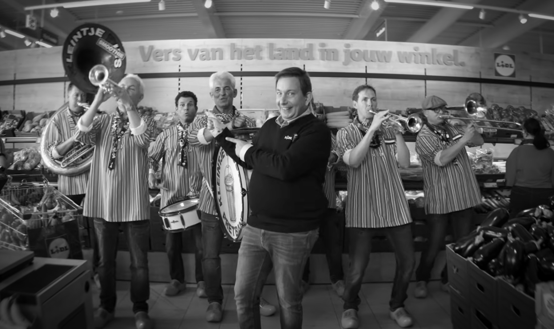 AGF-campagne van Lidl met TeamNL