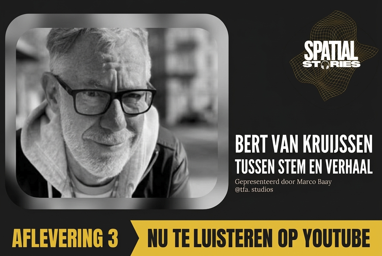 Casting director Bert van Kruijssen in Spatial Stories, the TFA podcast