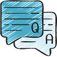 icona Q&A chat
