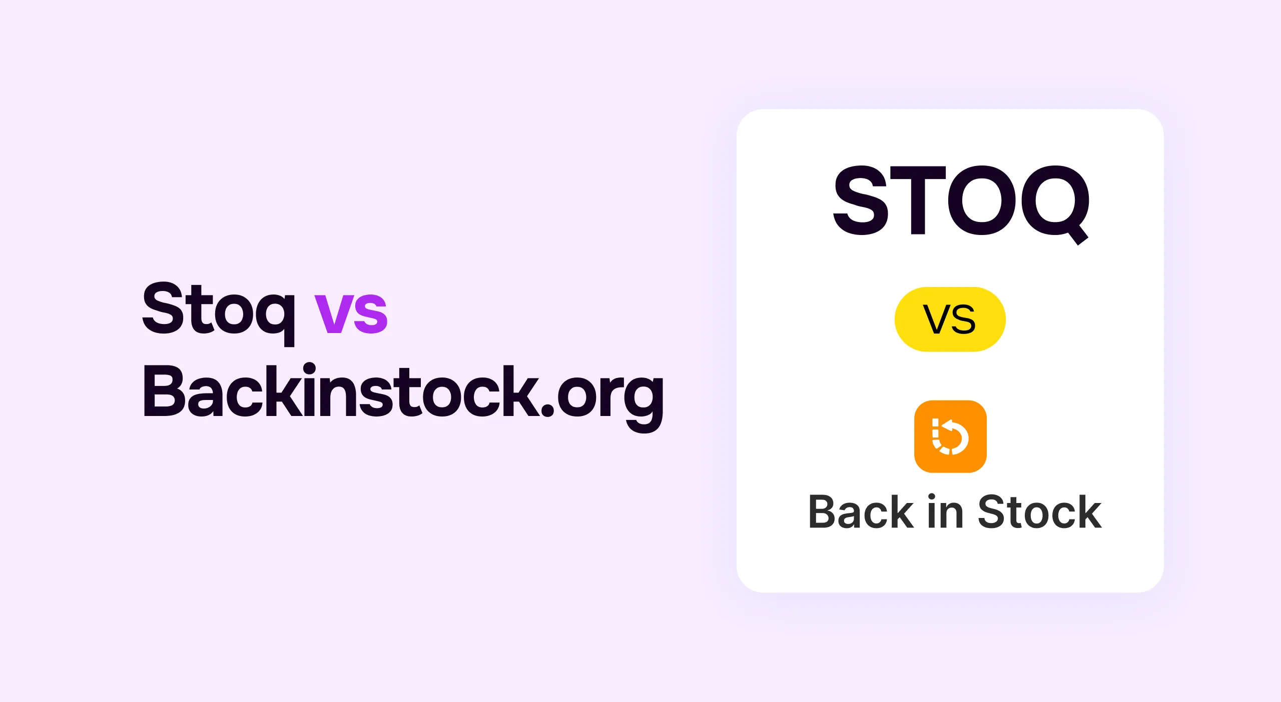 STOQ vs backinstock.org: Best Alternatives to Back in Stock