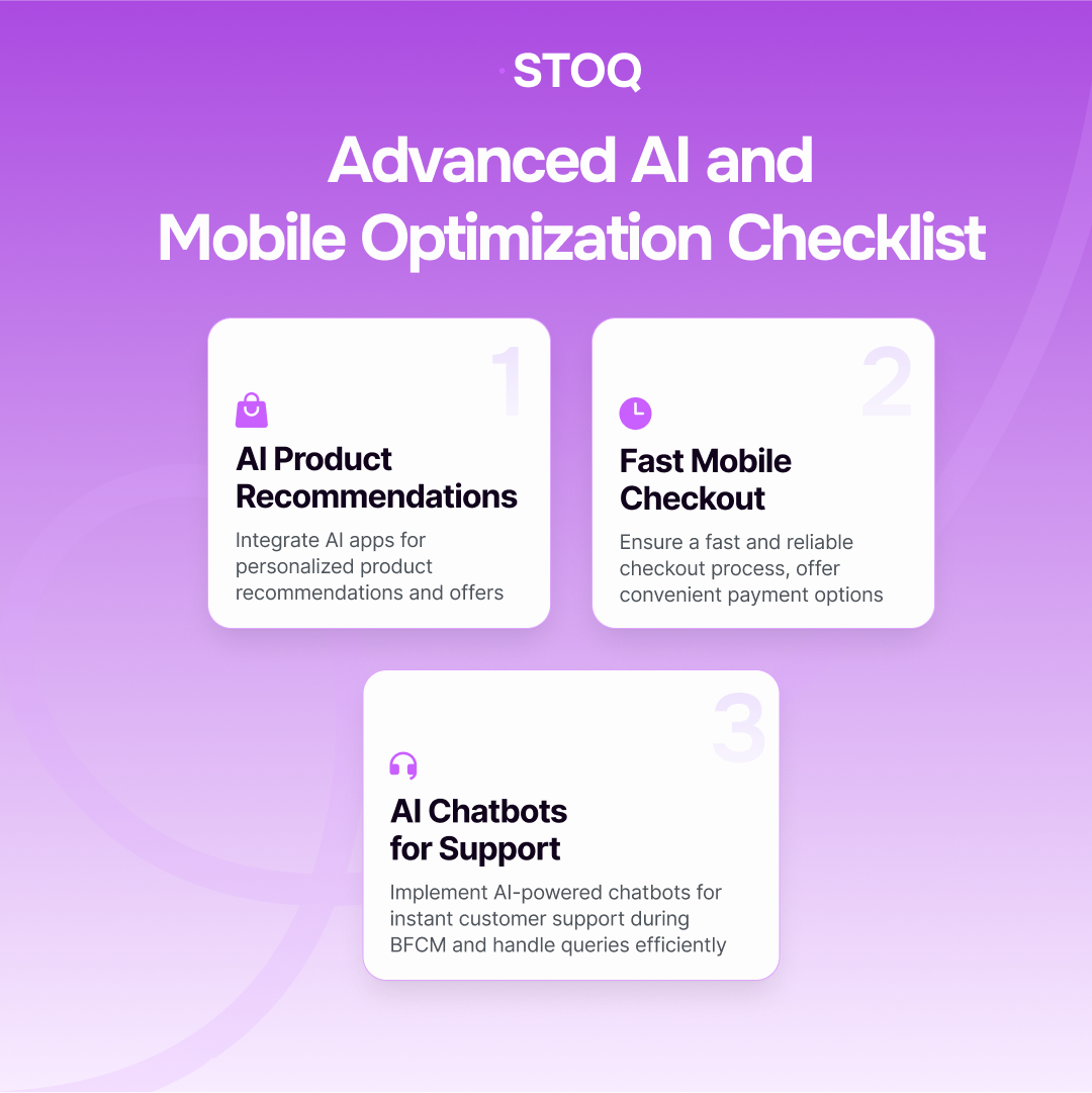Advanced AI and mobile optimization