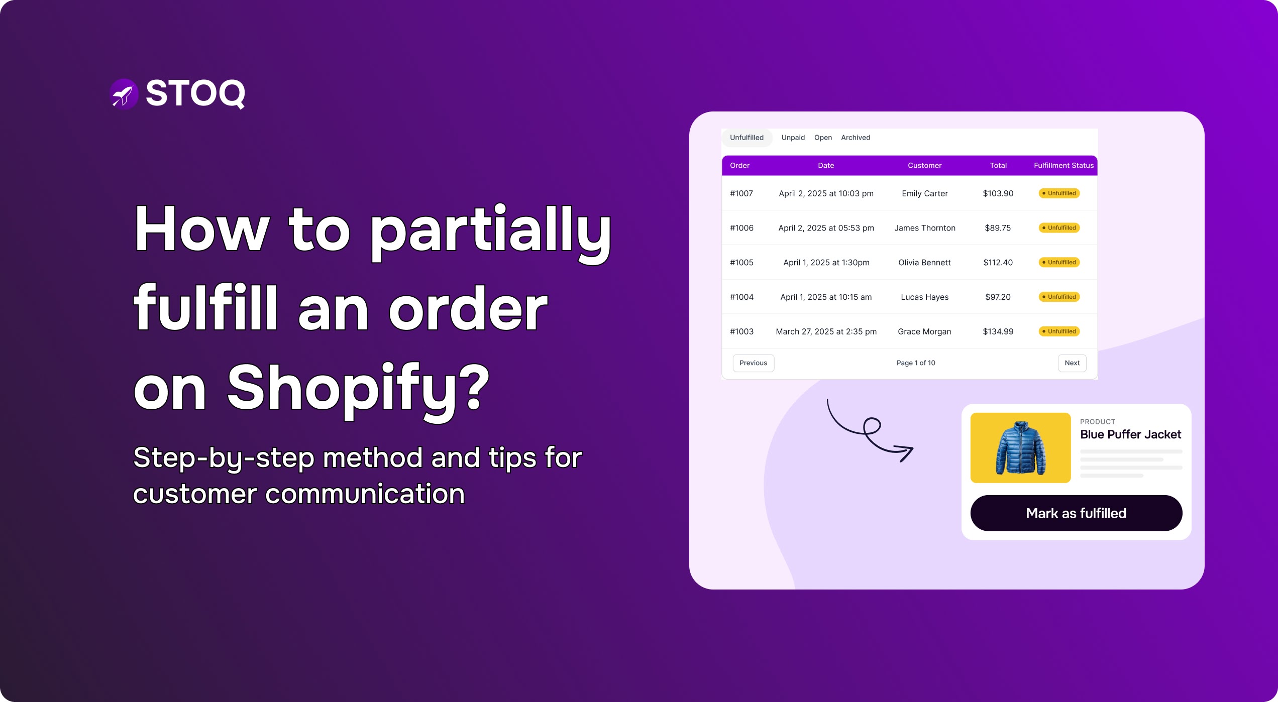 How to partially fulfill an order on Shopify: Step-by-step method and tips for customer communication